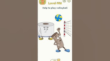 Help to play volleyball | dop 2 level - 446 | Delete One Part 2  #dop2 #trending #viralshorts