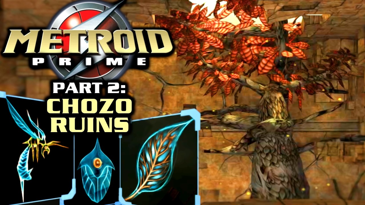 Metroid Prime - Full Game Playthrough - Part 2, Chozo Ruins - (No