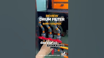 [P4] Review Hồ Cá Công Nghệ Mới | Hồ Cá Rồng Phông Trắng | Drum Filter | Bakki Giàn Mưa #caylanha