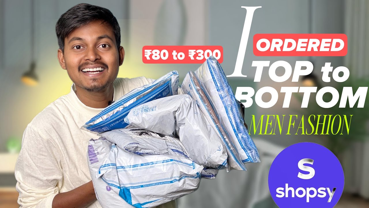 I Tried ALL MEN FASHION from SHOPSY !! Quality? Cheapest?
