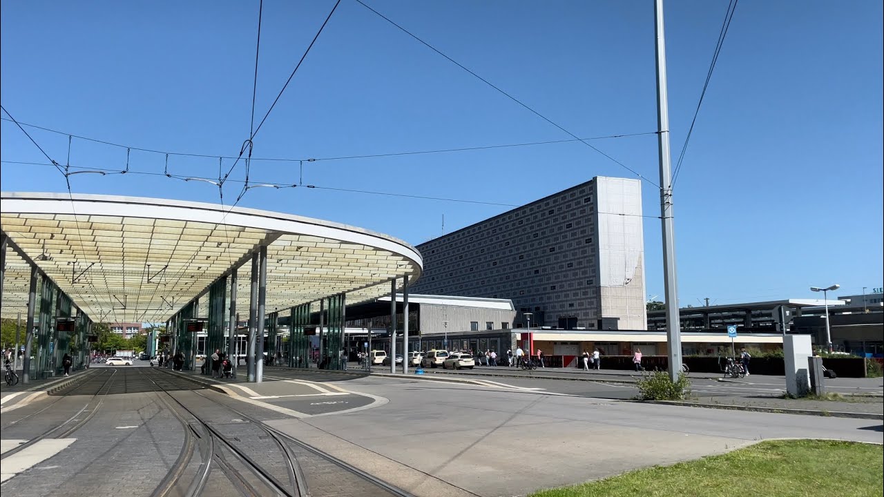 Führerstandsmitfahrt in Braunschweig auf der Linie 2: Heidberg - Siegfriedviertel
