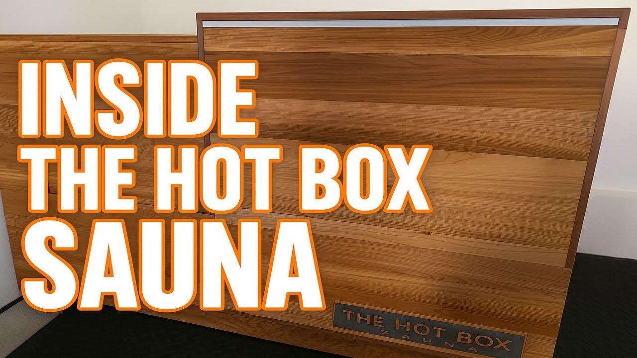Touring The Hot Box Sauna (Combines Heat, Infrared, and Red Light Therapy)