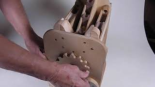Marble Machine with 3 Cylinders and 16 Pistons