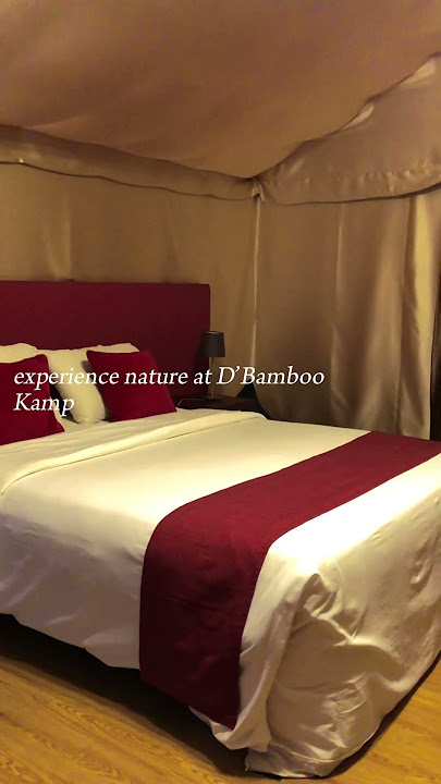 Floating Tent Getaway | D'Bamboo Kamp #bintan #bintanresort  #singaporediscovers  #bintanisland