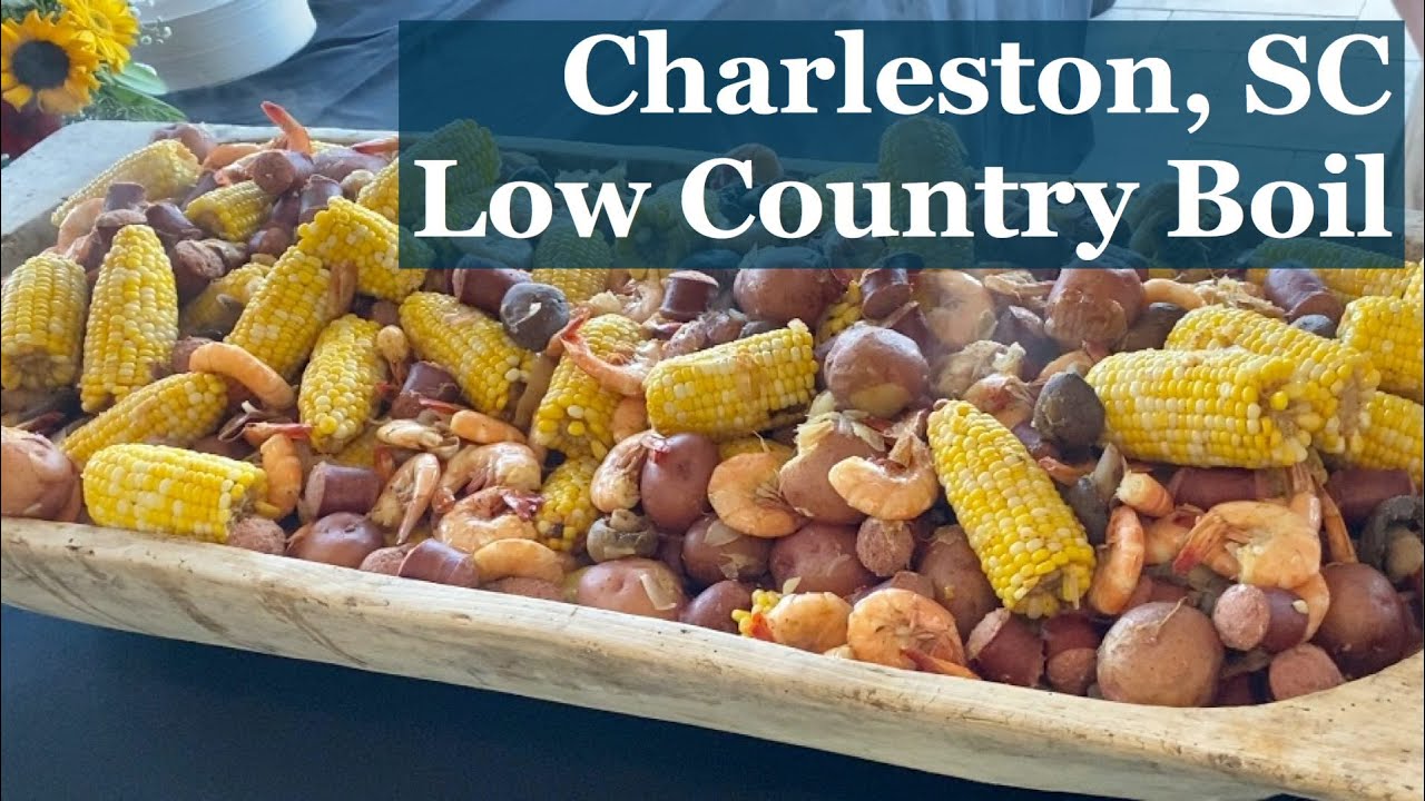 Low Country Boil Charleston SC Wedding Rehearsal Dinner Best