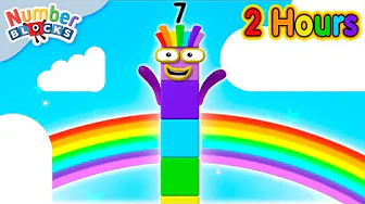 Every Numberblock Seven Episode! 🌈 | Learn to Count for Kids | 12345 | Numberblocks