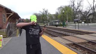 #6506 CSX D765-11 Loaded Double Stack trash train with a awesome crew