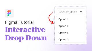 Interactive Dropdown Menu Animation In Figma | FigmaTutorial