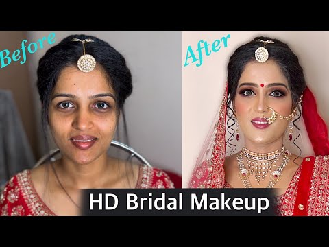 Bridal Makeup Tutorial | HD Makeup | Easy Bridal Makeup | Wake Up & Make Up