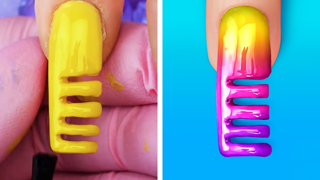 クリエイティブなマニキュアのためのネイルアートデザイン:ステップバイステップのチュートリアル💅