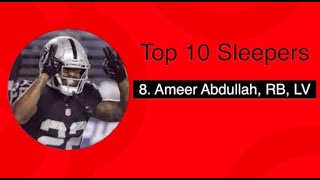 Top 10 Sleepers