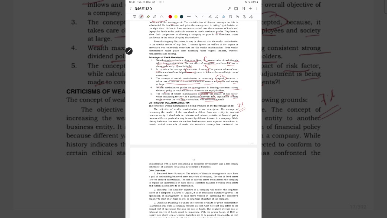 MBA Finance Management- Overview of Finance Management (Part 3)
