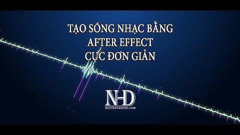 01.AE Tutorial - Tạo sóng nhạc cực đơn giản và nhanh chóng