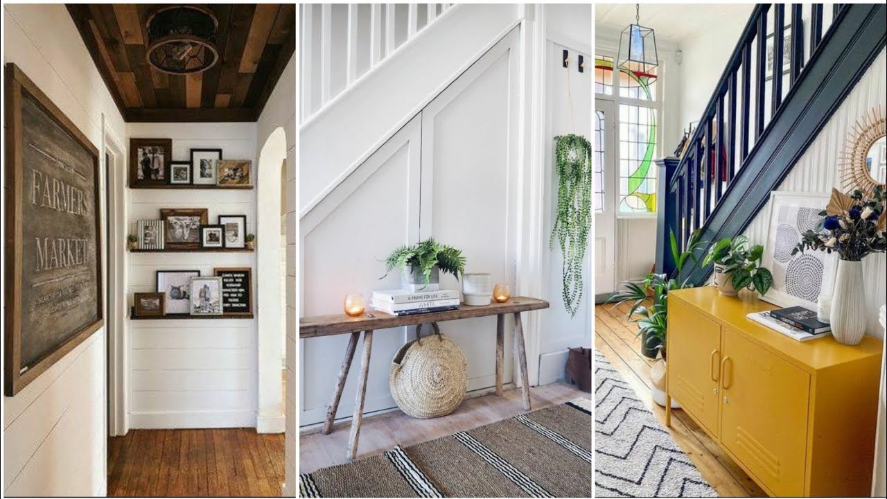 Vintage style hallway decoration ideas. YouTube