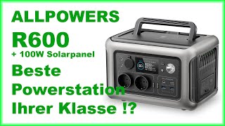 Review: Allpowers R600 Powerstation - Beste Powerstation Ihrer Klasse ?