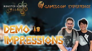 MHWilds | I have played Wilds! | Gamescom + Wilds Demo Experience