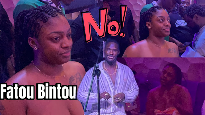 Fatou Bintou Série Babel Tothna Soirée Momo dieng Bii Oh regardez avec Son Marié Hay 😱😱