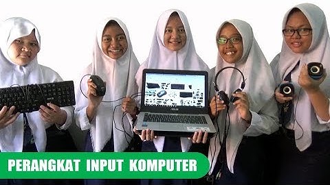 #23 Belajar Komputer - Mengenal Macam Macam Perangkat Input Pada Komputer
