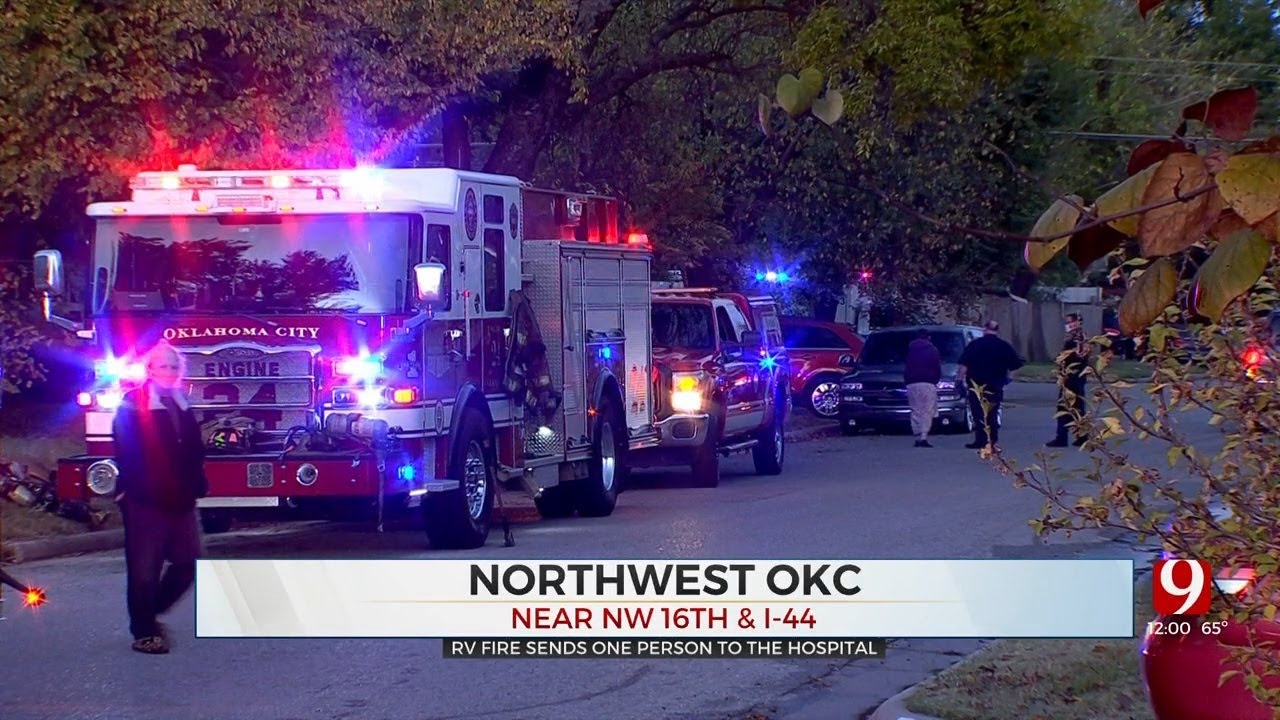Fire Crews Respond To NW OKC Fire - YouTube