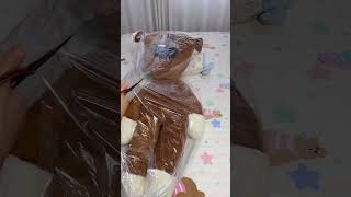 Unboxing ❌ Unwrapping ✅ 🐻 #shorts#teddybear #teddy #cute #lifeisbutadream #funny