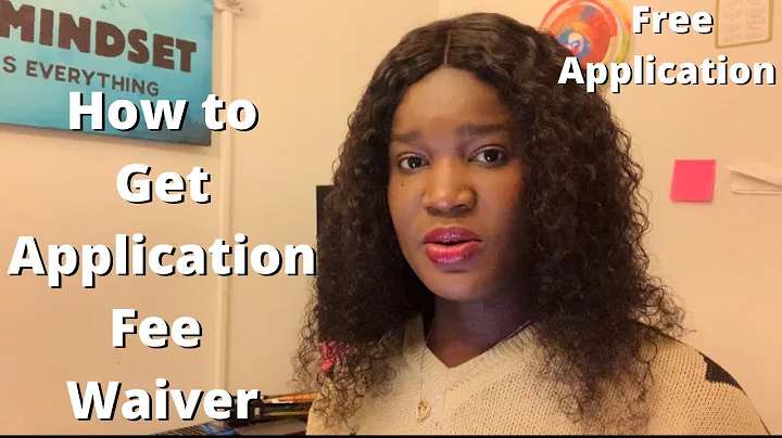 How to Get Application Fee Waiver and Apply to Schools for FREE