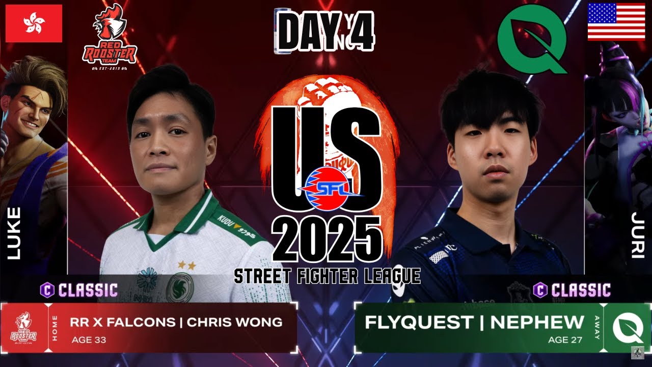 Nephew (Juri) vs Chris Wong (Luke) — Street Fighter League US 2025