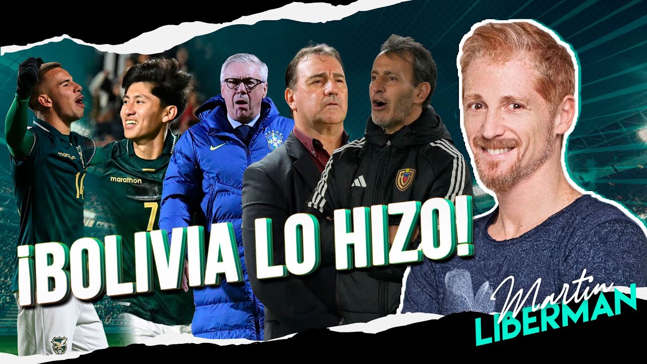 Bolivia venció a Brasil y aprovechó la goleada de Colombia vs Venezuela para meterse en el repechaje