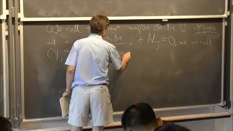 Dominic Joyce - Riemannian holonomy groups, Lesson 08