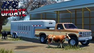 APM Update Review! (Revamped Pickup Truck, New Straps, & More) | Roblox American Plains Mudding