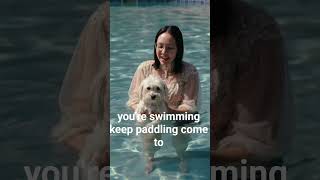 #coco furbabyfun#furmamatrain#cocohowtoswim