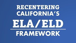 ELA/ELD Session 7: Content Knowledge
