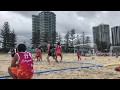 1st / 5位決定戦 Redlands Raptors ‐ Cherry Blossoms | 2020 ビーチハンドボール 全豪選手権