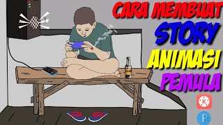 cara membuat story animasi kekinian untuk pemula || story animasi || tutorial kinemaster