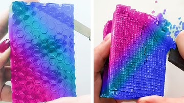 Soap Cutting ASMR - No Music - Oddly Satisfying ASMR Video - P96