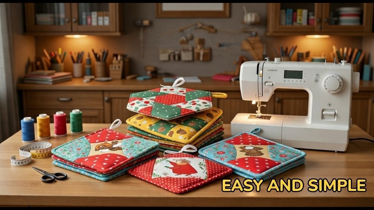 Your Kitchen Will Look Expensive! ✨ 2 Sewing Ideas from Scraps