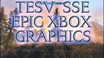 BEST SKYRIM SE CONSOLE GRAPHICS / BEST ENB EFFECT / BEST DISPLAY ENHANCEMENT #3