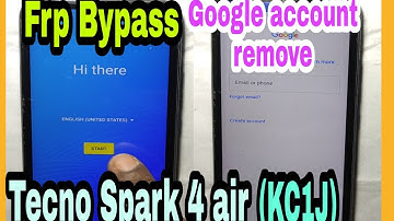 Tecno Spark 4 air(KC1j) frp Bypass without pc। Google account remove ।New trick 2022।AD technology