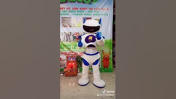 Robot Người Máy - Cỗ máy nhảy- ROBOT DANCE - Robot Mascot Costumes
