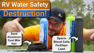 We destroy RV Water Filters | Camco | Clear2O