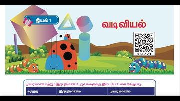 வடிவியல் - PART 1 - UNIT 1 - TERM 2 - கணிதம் ( MATHS ) -  4TH  STANDARD - TAMIL MEDIUM