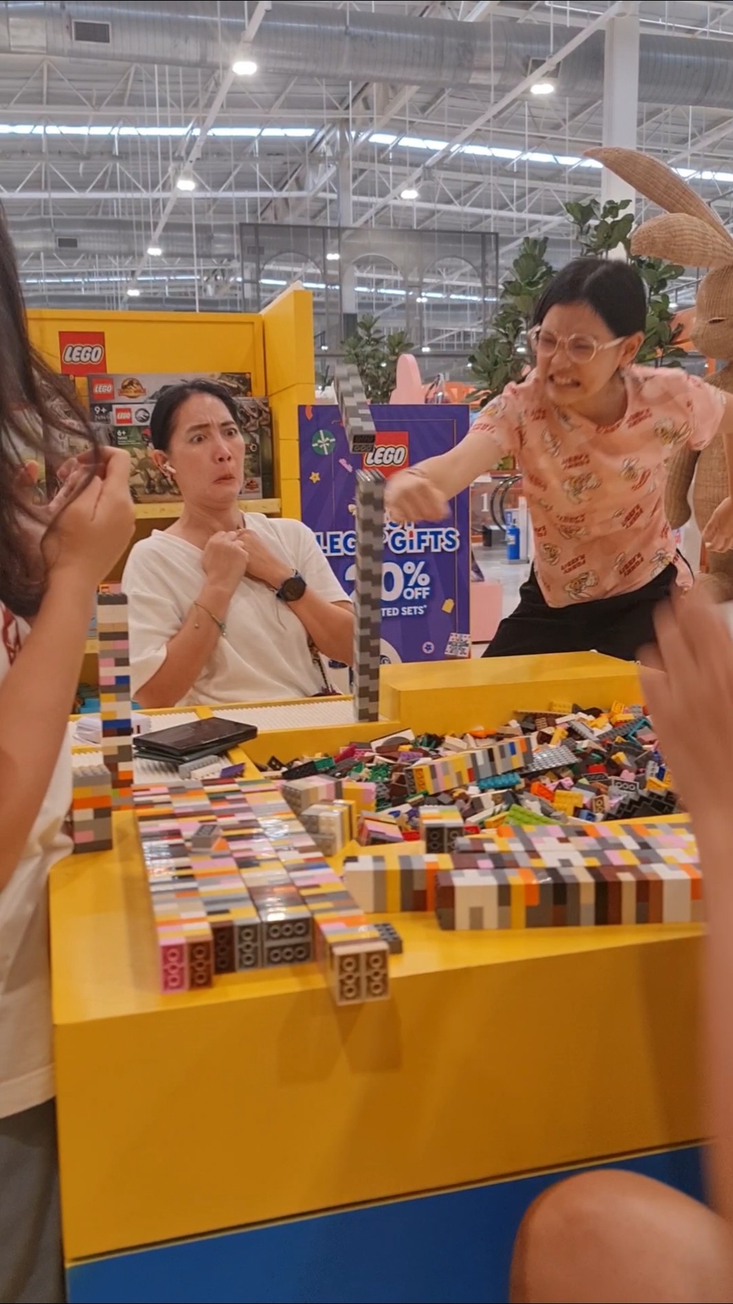 Lost Girl and Unlucky LEGO Tower?‼️ | JJaiPan #Shorts #tiktok