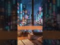 Raindrops On The Glass ☕ Cozy Lofi Beats #shorts #lofi #studybeats