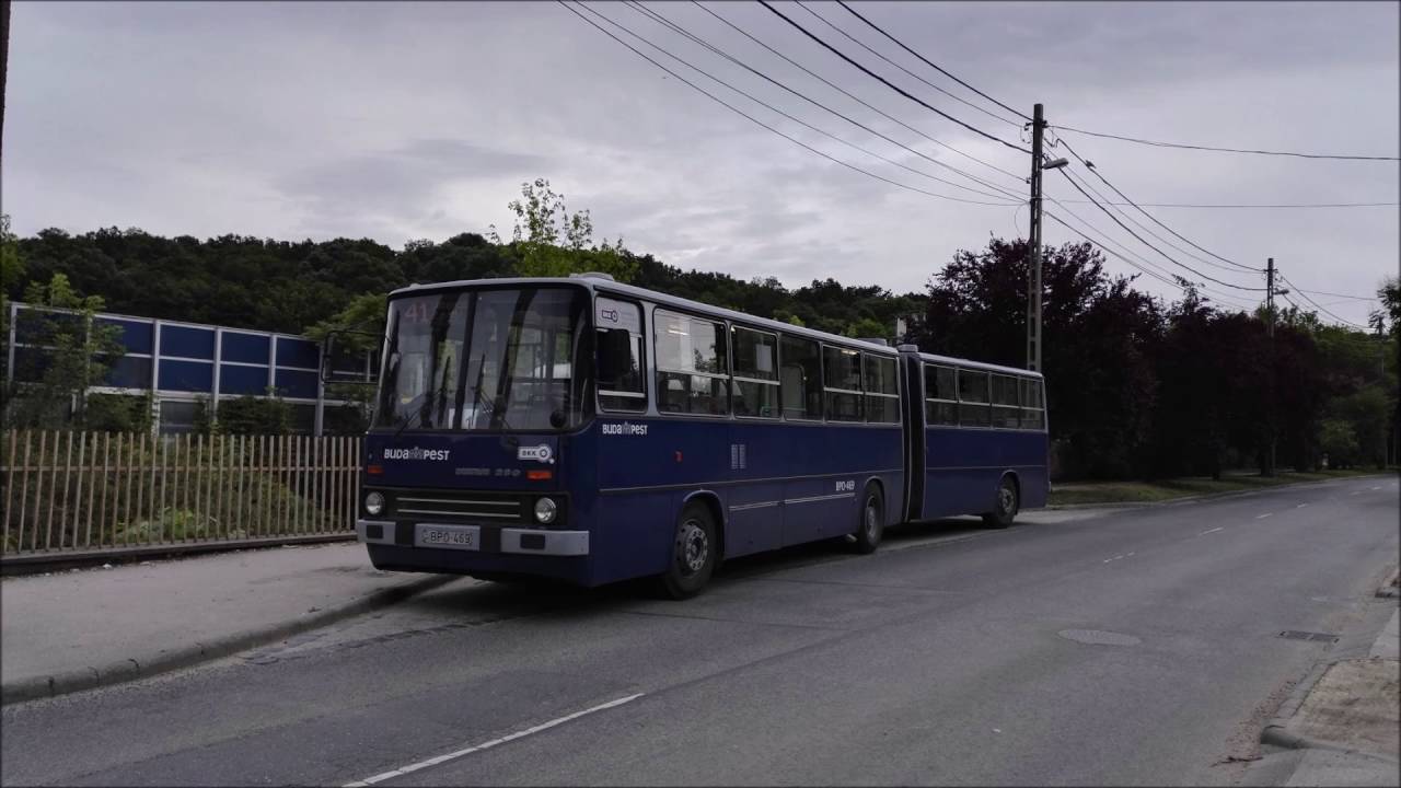 [SOUND] Budapest Bus Sound BPO-469 Ikarus 280 BKV 41-es Villamospótló járat