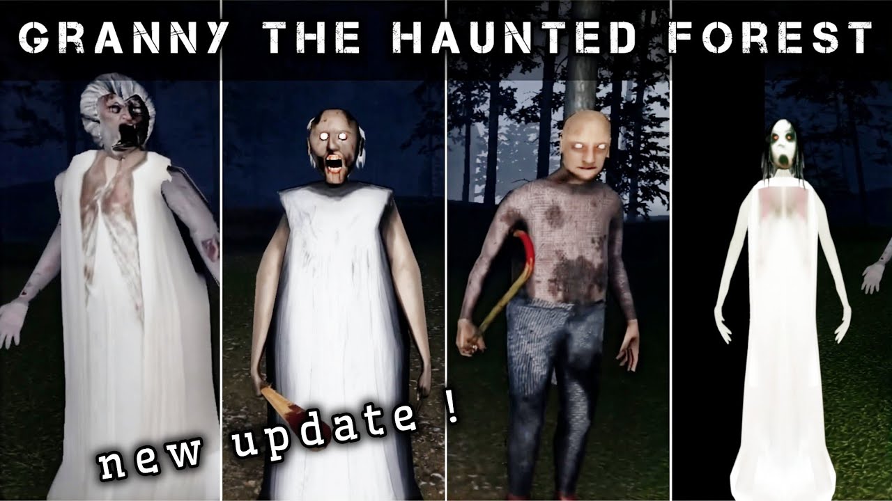 Granny The Haunted Forest v1.1.6 new update with Slendrina 