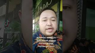 penahanan bupati kabupaten Kepulauan sitaro provinsi Sulut.