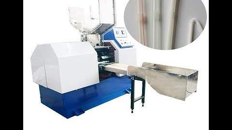 Drinking straw bending machine  flexible straw making machine