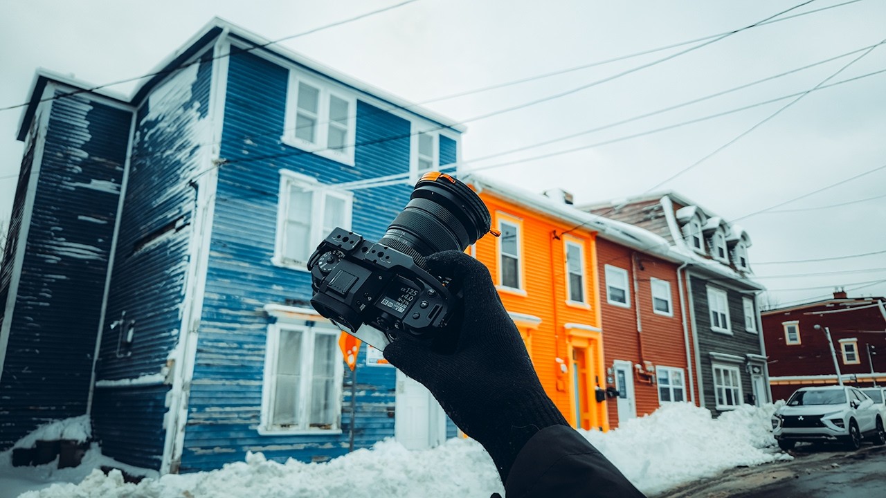 Фотосъемка от первого лица после снегопада | Fujifilm X-H2s | Fujifilm 16-55mmf2.8 ii