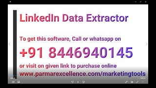 LinkedIn Data Extractor with Keygen | Digital Marketing | Data Extractor | B2B Data | Marketing