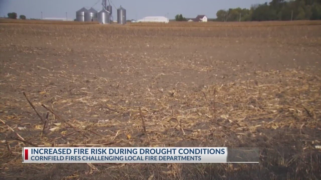 Increased fire risk in Ohio during drought conditions YouTube