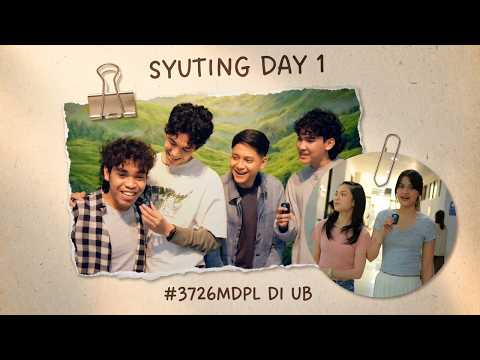 Behind the Scenes #3726MDPL Day 1: The Excitement of the First Day of Shooting & Tumpeng Cutting ...